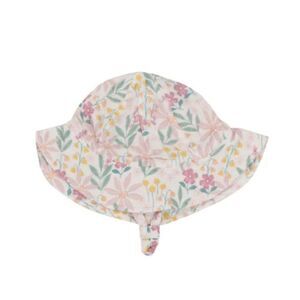 Angel Dear Sunhat Pinwheel Floral Size 0-6 Months NWT